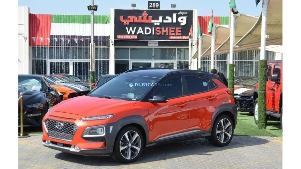 Used Hyundai Kona 2018 UAE Dubai Orange