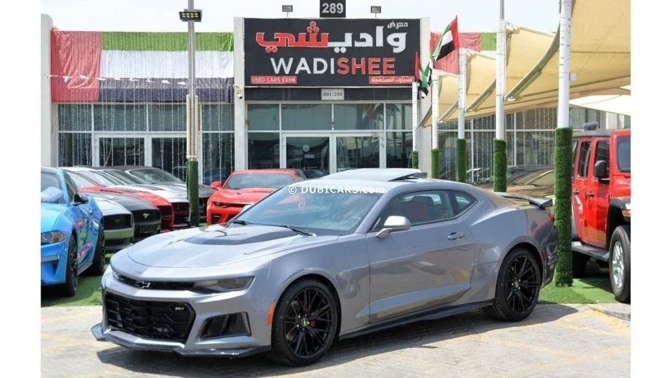 Used Chevrolet Camaro 2022 UAE Dubai V4 Turbo Sunroof Excellent Condition