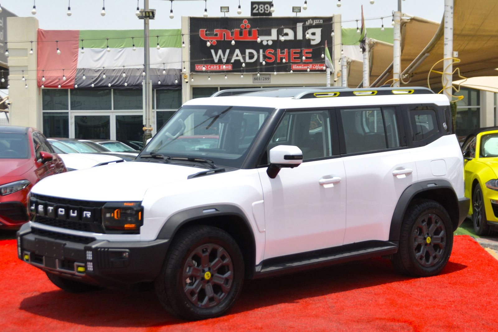 Used Jetour T2 2025 UAE Dubai i4 2.0L Hybrid White