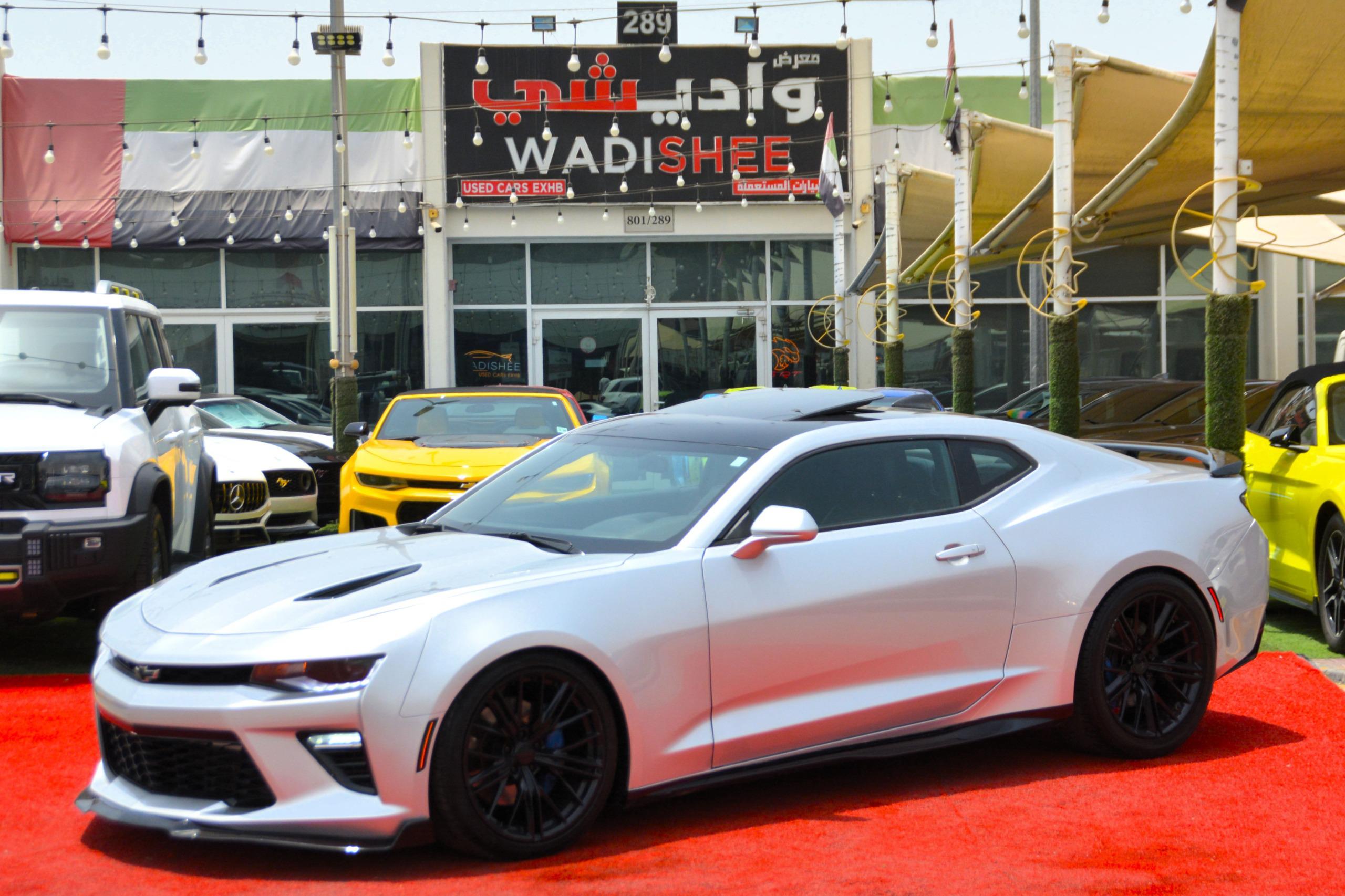 Used Chevrolet Camaro SS UAE Dubai 2018 - 455 HP Muscle Coupe