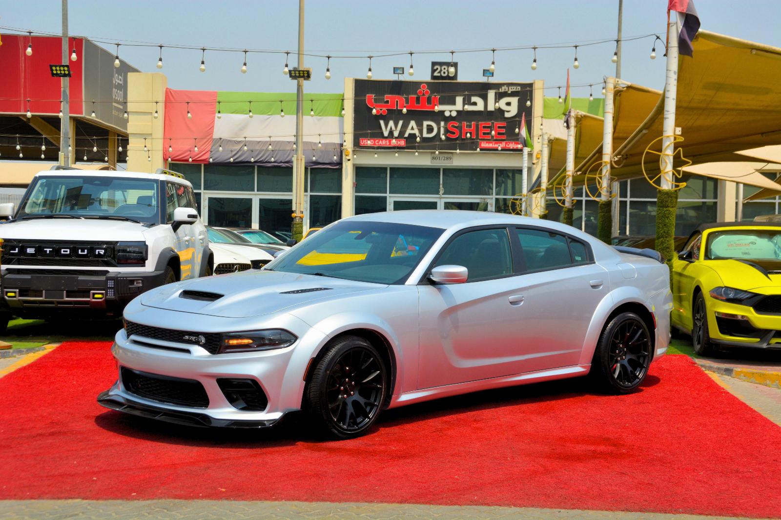 Used Dodge Charger SXT 2022 UAE Dubai – V6 3.6L Silver | Full Option Sedan