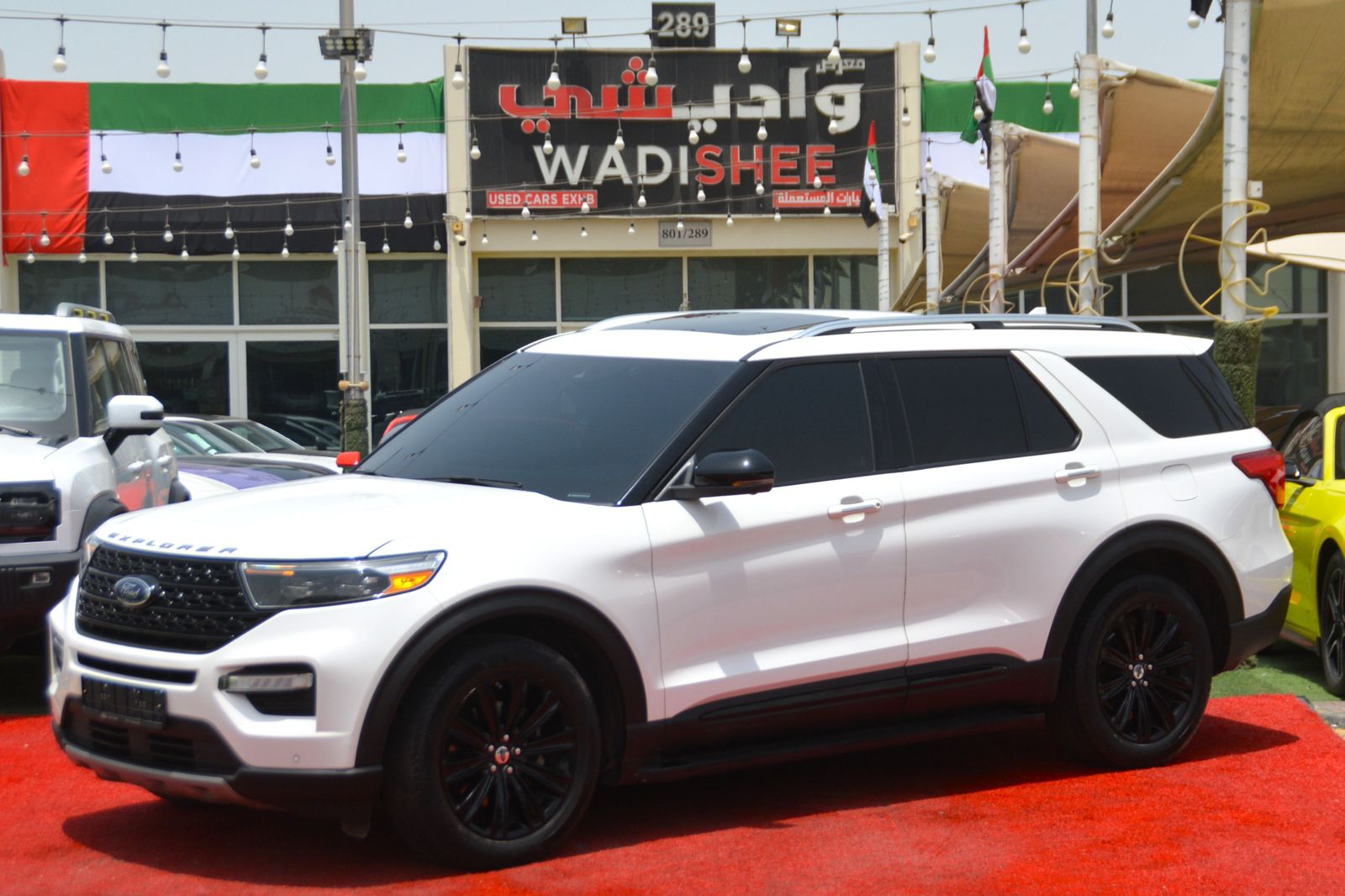 Used 2020 Ford Explorer UAE Dubai - Clean Title – White