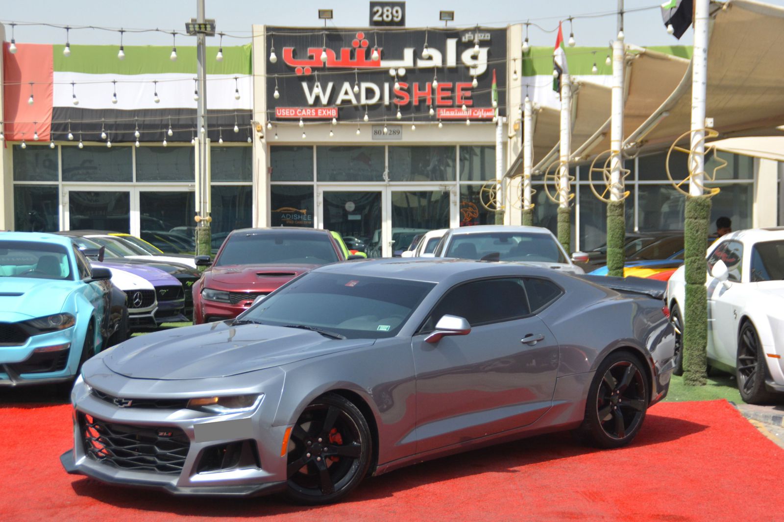 Used 2019 Chevrolet Camaro LS UAE Dubai – Grey Sport Coupe