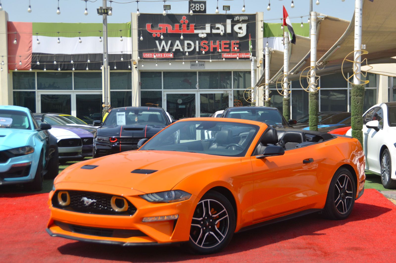 Used 2022 Ford Mustang Convertible UAE Dubai