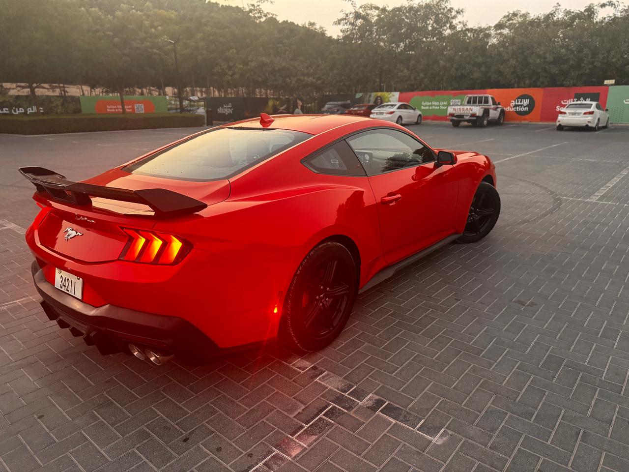 Used 2024 Ford Mustang EcoBoost UAE Dubai Premium – Red Beast Edition